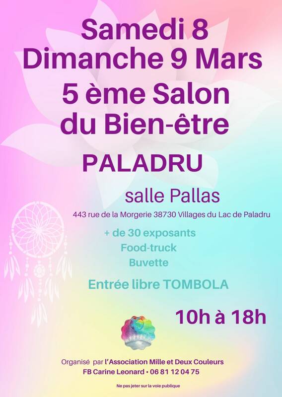 5eme Salon du Bien Etre – PALADRU Mars 2025