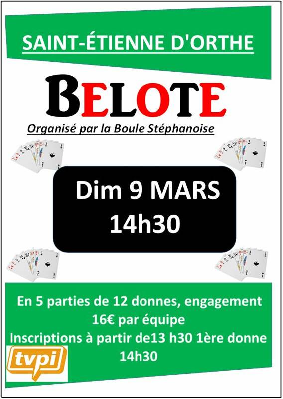 CONCOURS DE BELOTE