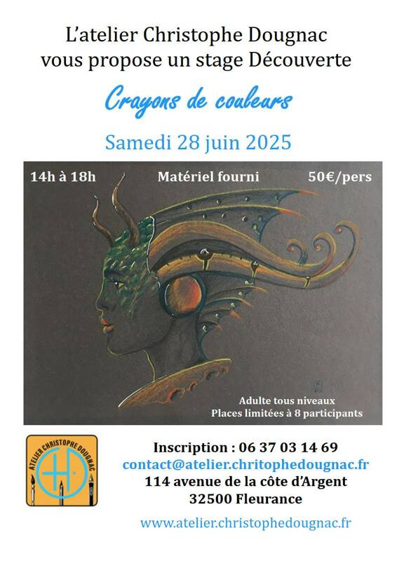 Stage découverte crayon de couleurs