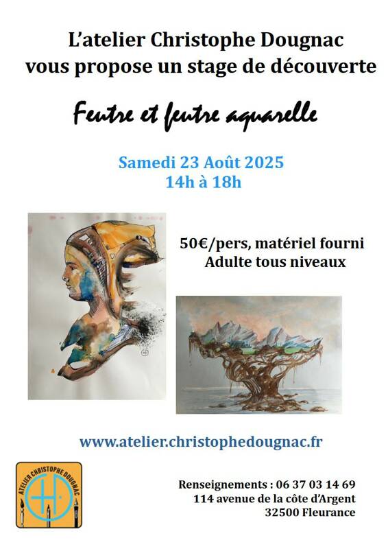 stage découverte dessin du Feutre