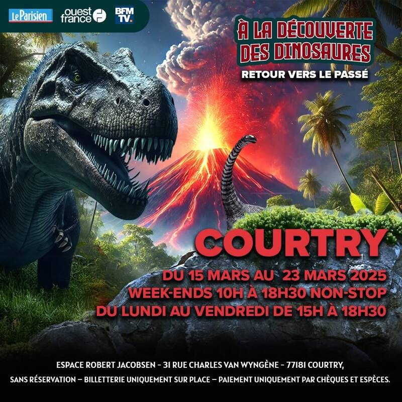Exposition de Dinosaures