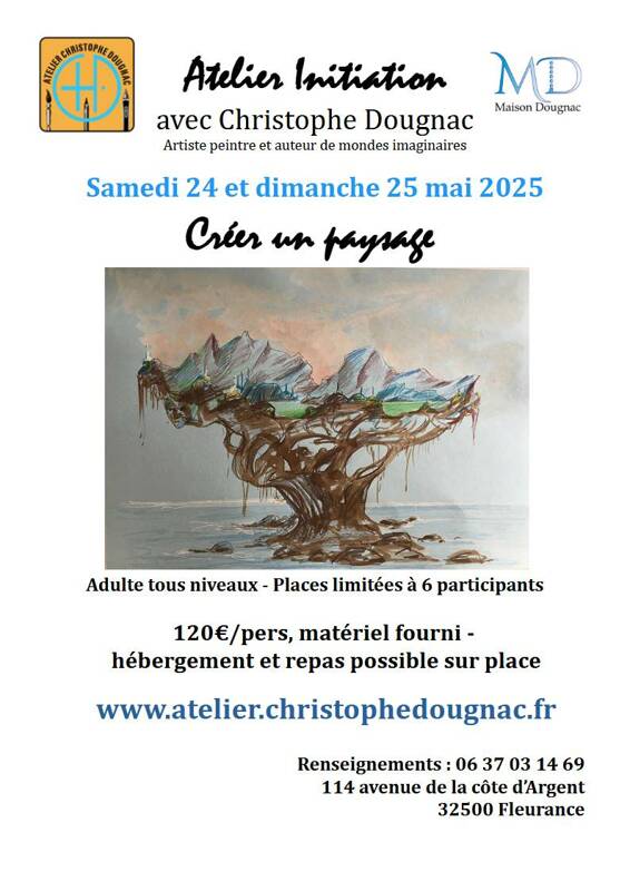 Atelier initiation : composer un paysage