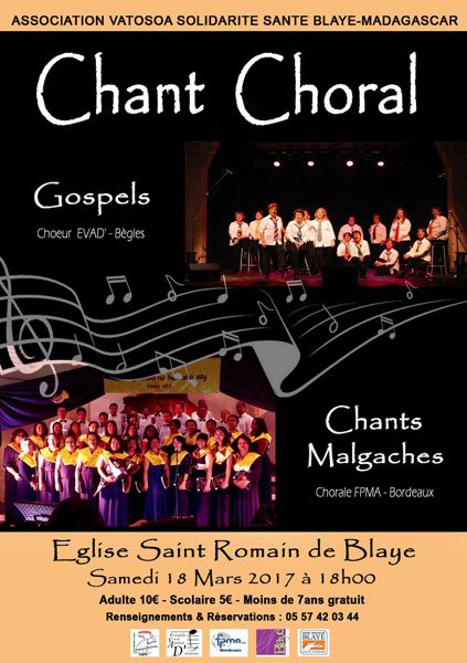 Gospels et chants du monde (Madagascar)