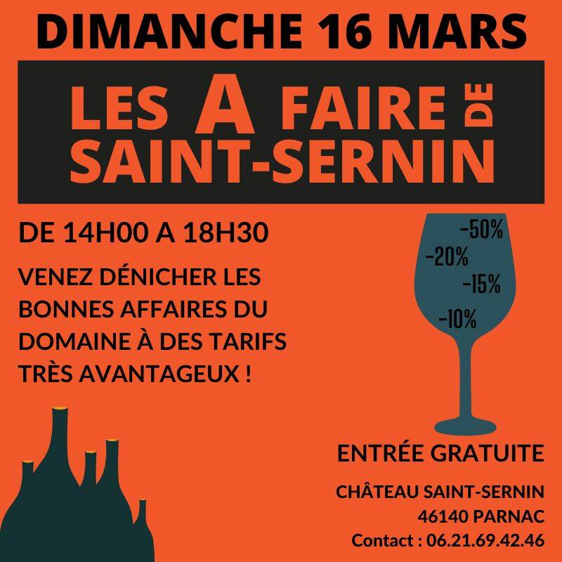 LES A FAIRE DE SAINT-SERNIN