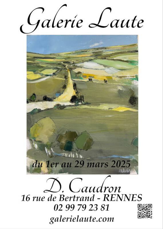 D. Caudron, invité d'honneur de la Galerie Laute