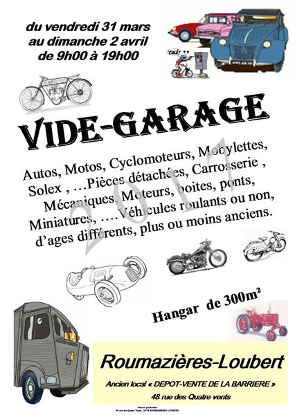 vide garage