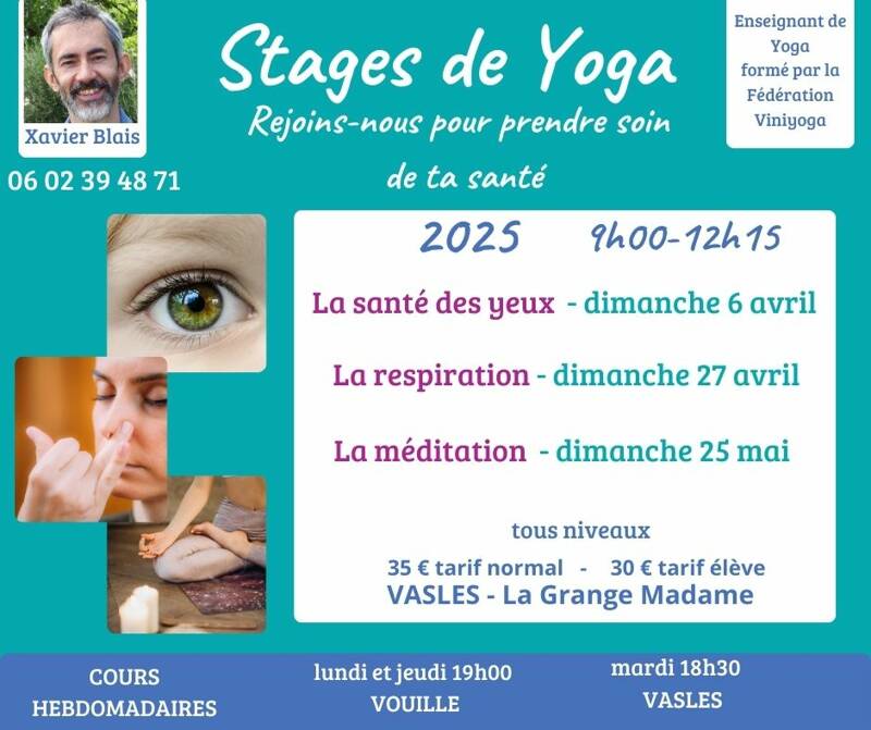 Stage de yoga 