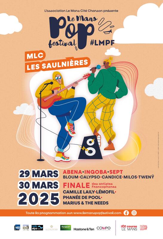 Le Mans Pop Festival : Finale du concours Pop Chanson Francophone