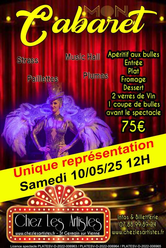 DEJEUNER SPECTACLE CABARET