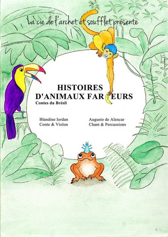 Histoires d'animaux farceurs - Conte brésilien dès 3 ans