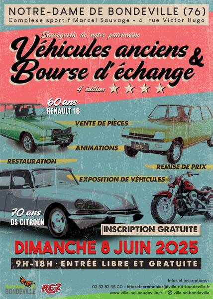 Véhicules anciens & Bourse d’échange