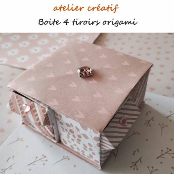 Atelier créatif : boite origami