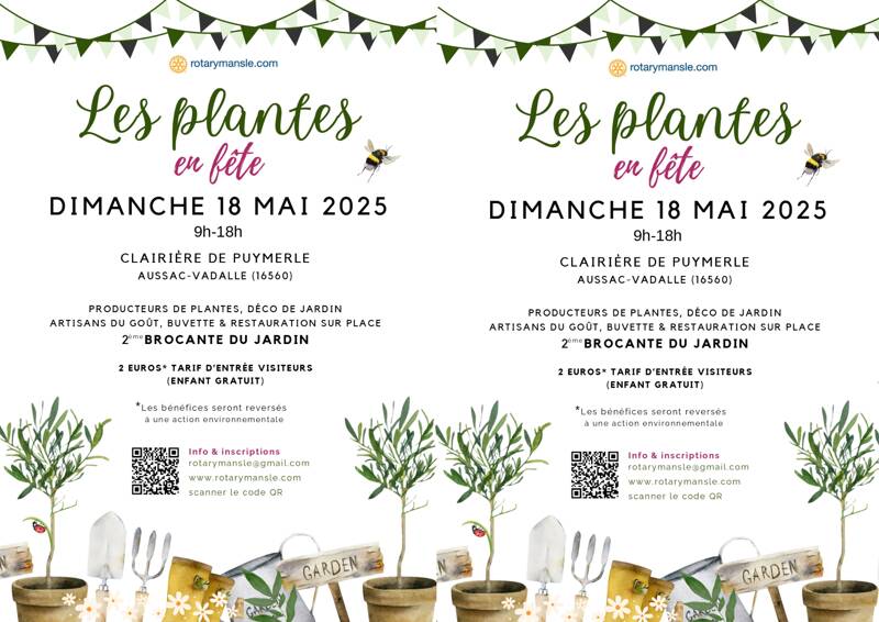 Les plantes en fête
