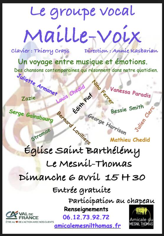 Maille-Voix à Saint Barthélémy