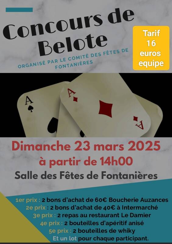 Concours de belote