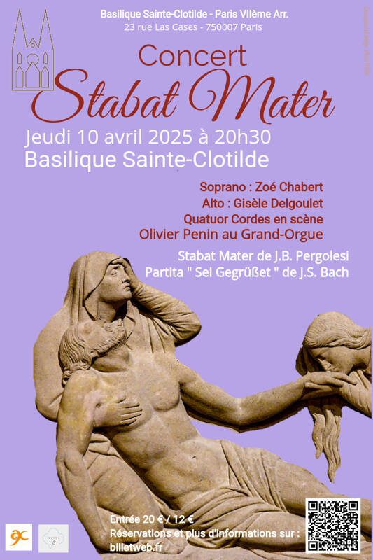 Concert spirituel autour du Stabat Mater