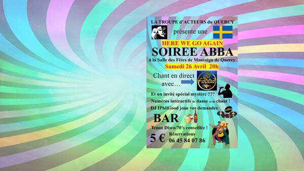 Soirée ABBA, Here We Go Again