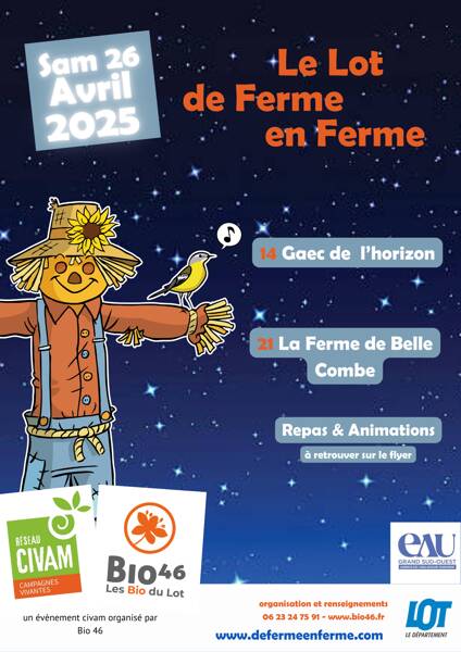 Les Fermes Bio ouvrent leurs portes !