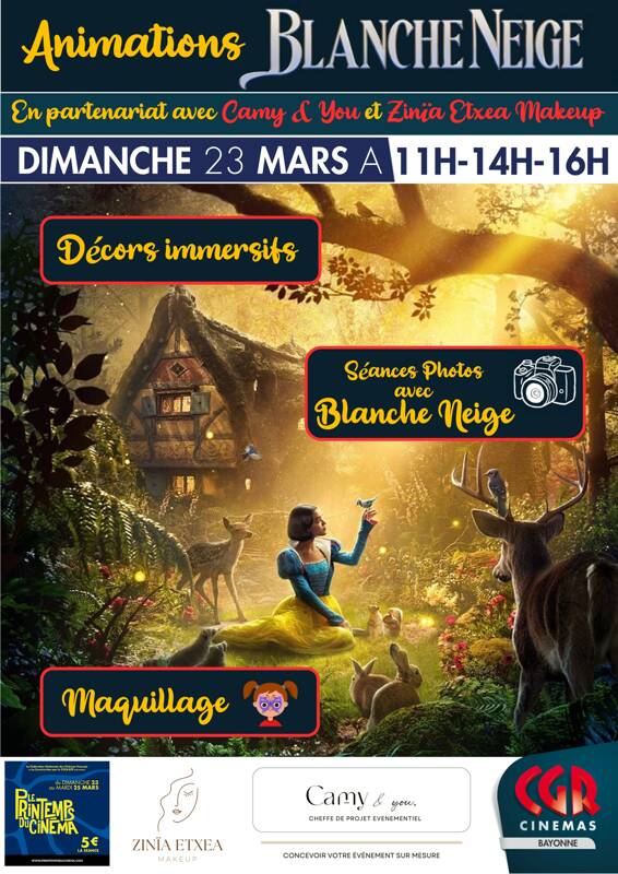 Animations Blanche Neige