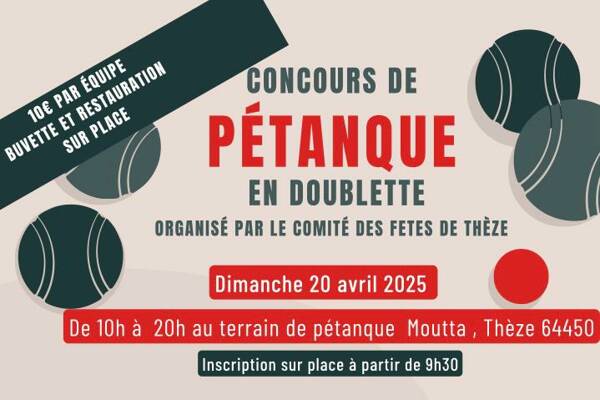 Concours de pétanque