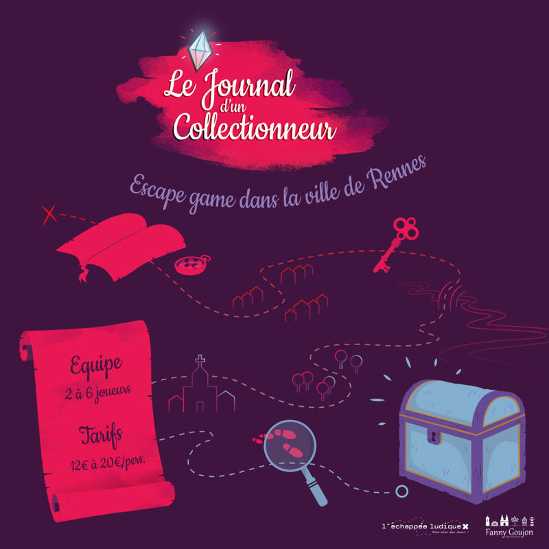 Escape game dans la ville à Rennes - du 6 au 12 avril 2025