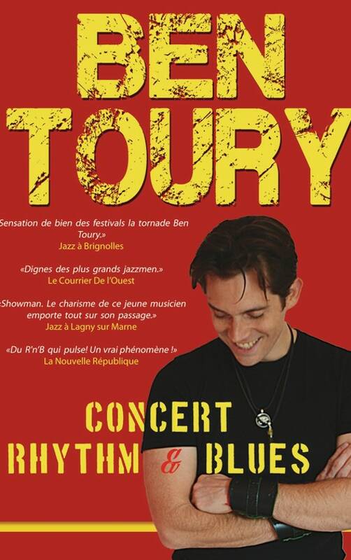 Ben Toury en concert à l'Espace Apogée