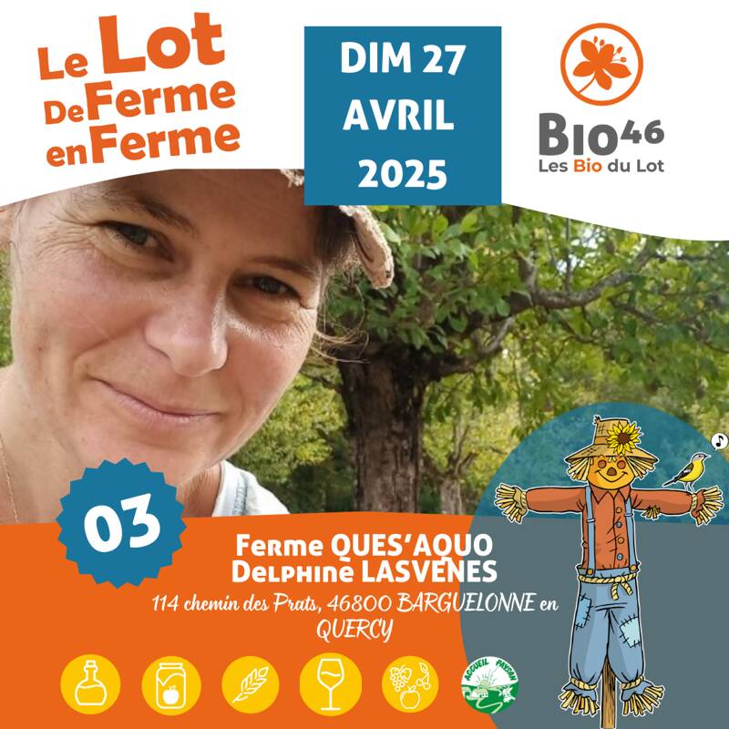 LE LOT DE FERME EN FERME : Ferme Ques'Aquo