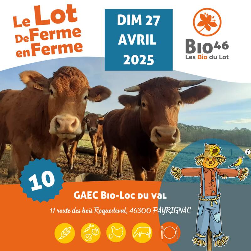 LE LOT DE FERME EN FERME : GAEC Bio-loc du Val