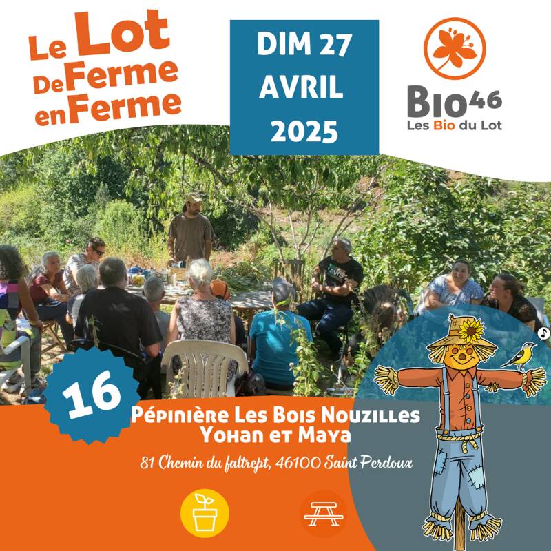 LE LOT DE FERME EN FERME : Pépinière les Bois Nouzilles
