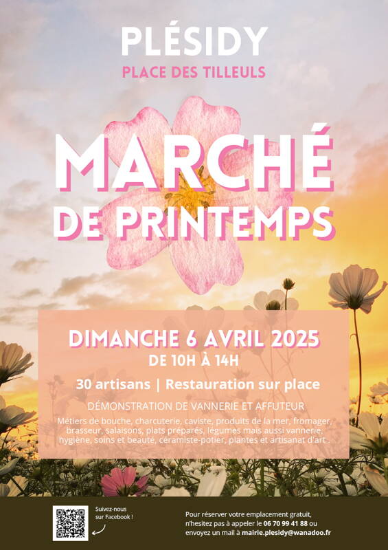 Marché de printemps de Plesidy