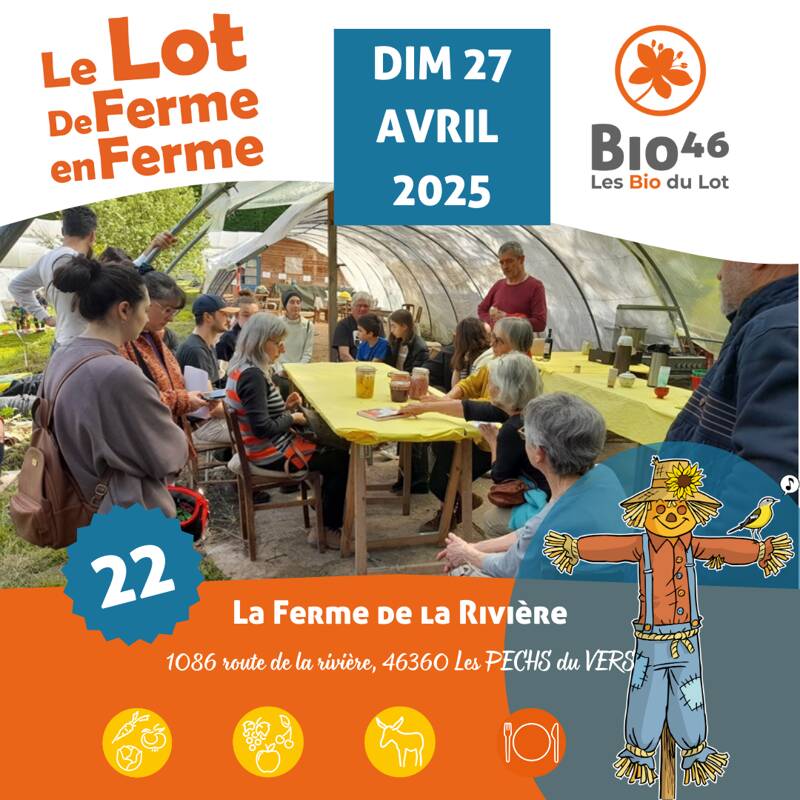 LE LOT DE FERME EN FERME : La ferme de la Rivière