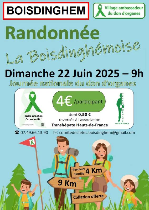 Randonnée La Boisdinghémoise