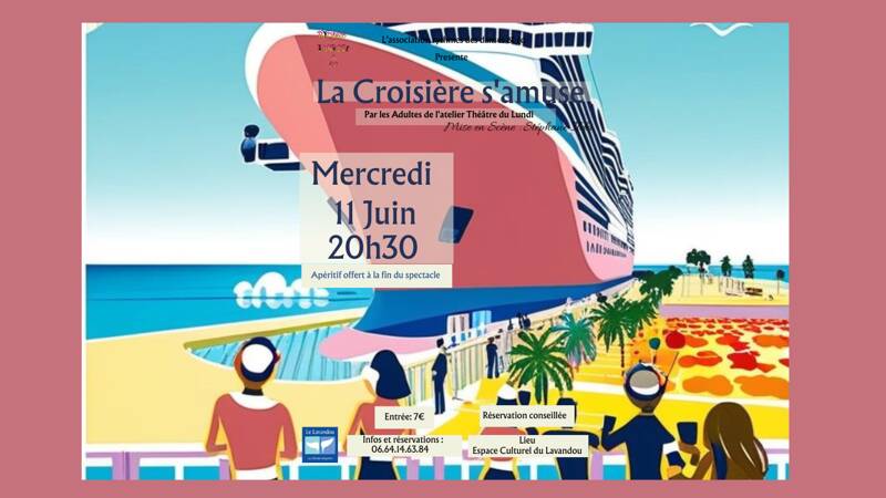 Café théâtre : La croisière s'amuse