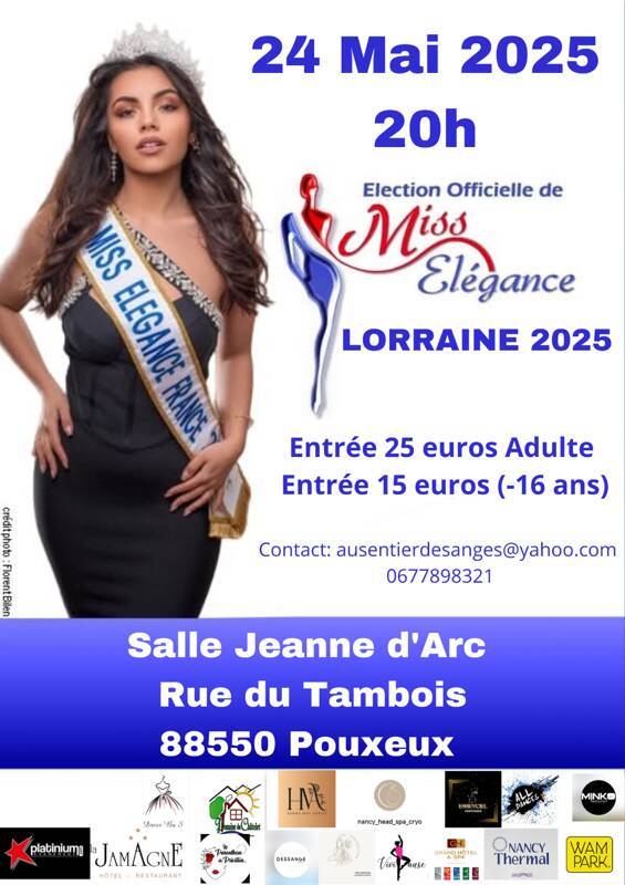 Election Miss Elégance Lorraine 2025