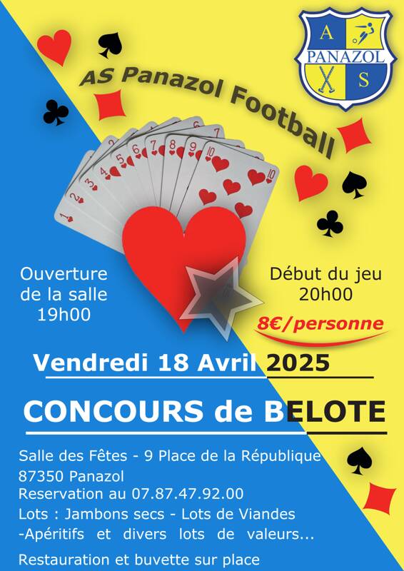 cours de belote