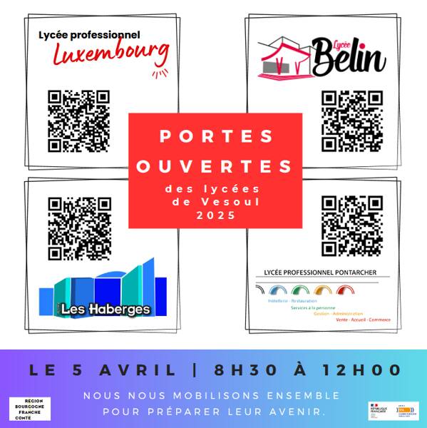 Découvrez votre avenir au Lycée Professionnel Pontarcher !