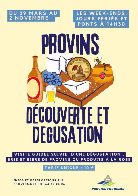 Provins, découverte et dégustation – Visite guidée