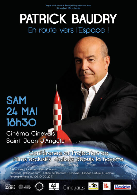 En route vers l'Espace avec l'astronaute Patrick Baudry