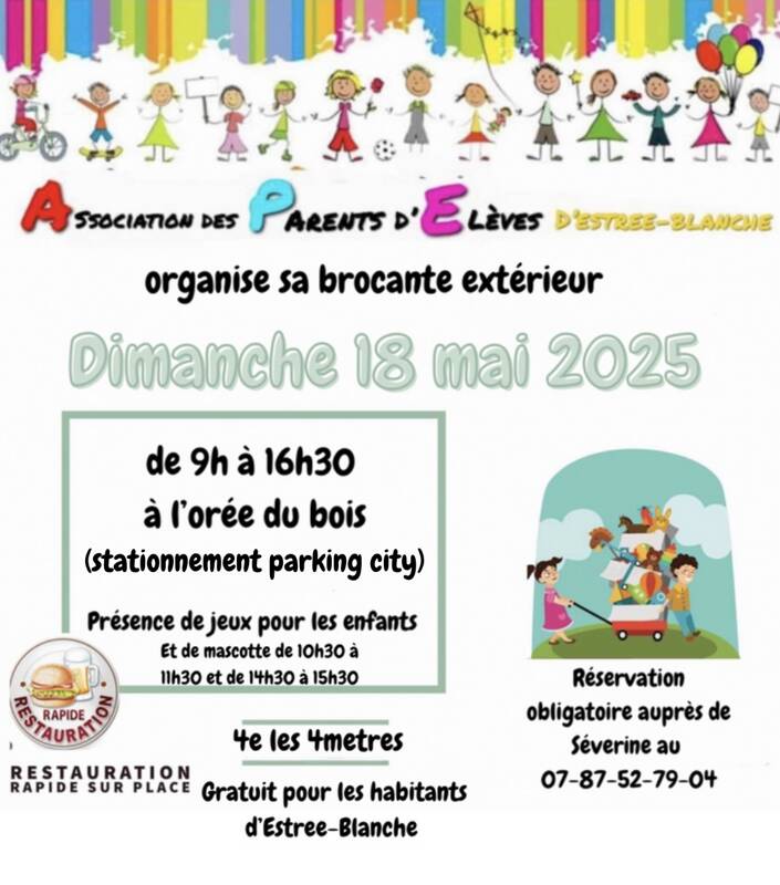Brocante en extérieur