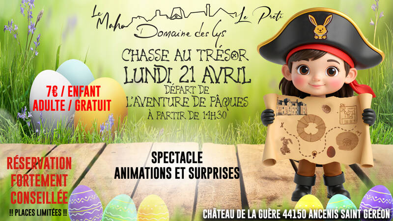 CHASSE AU TRESOR DE PAQUES