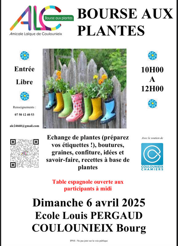 Bourse aux plantes