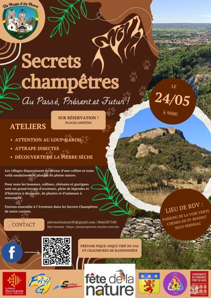 Fête de la Nature : Secrets champêtres - au passé, présent et futur !
