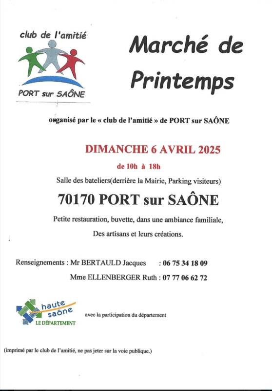 Marché de printemps