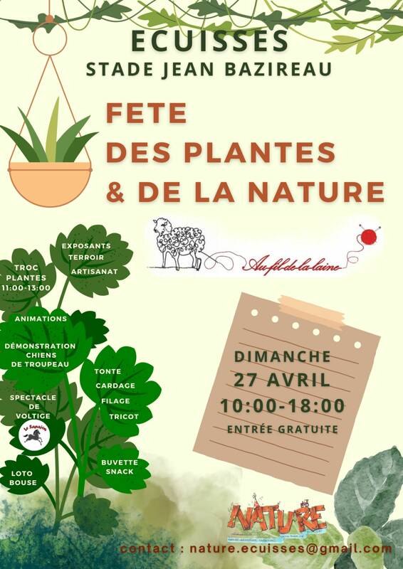 FETE DES PLANTES ET DE LA NATURE