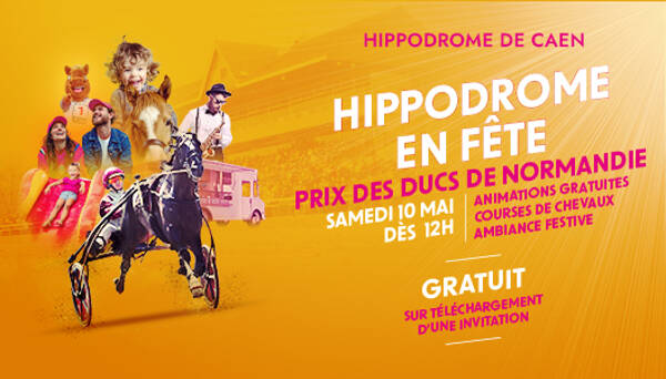 L'hippodrome de Caen en fête - Le grand rendez-vous de Normandie !