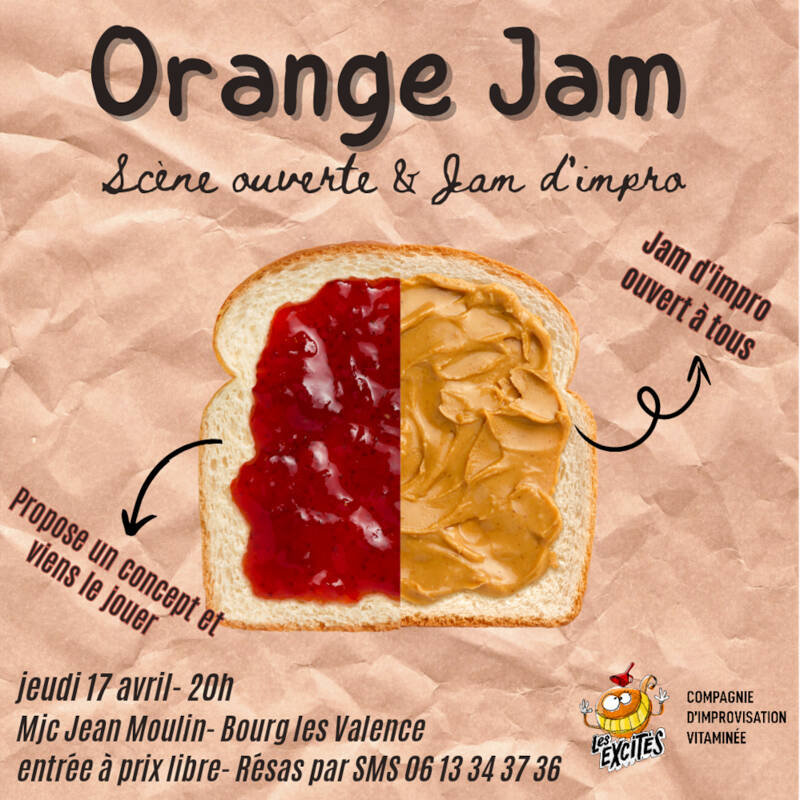 Orange Jam : Scène ouverte d'impro