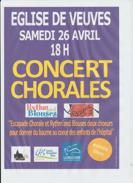 CHORALES RYTH'M AND BLOUSES ET ESCAPADE