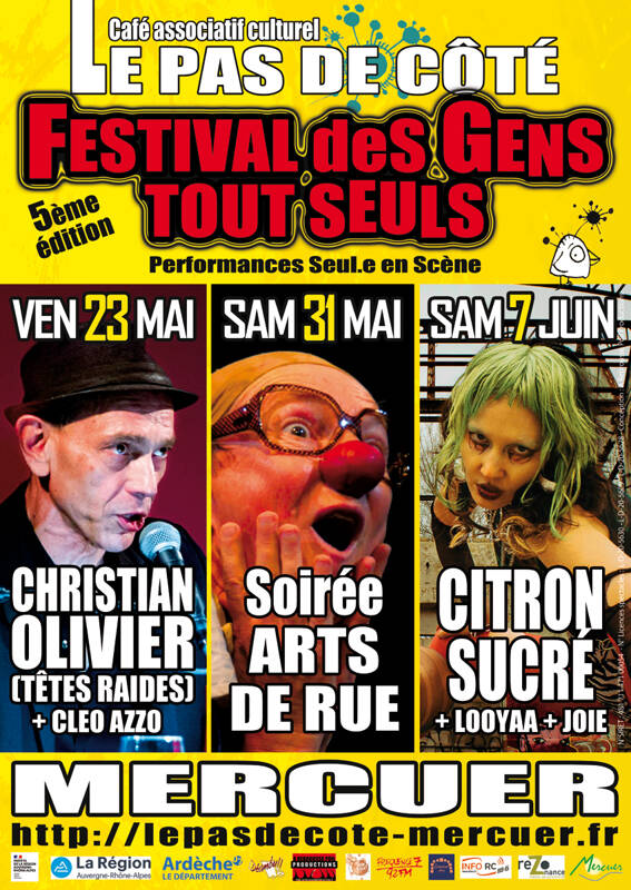 Citron Sucré (electroclash) + Looyaa (electropop) + Joie (selecta only girly)