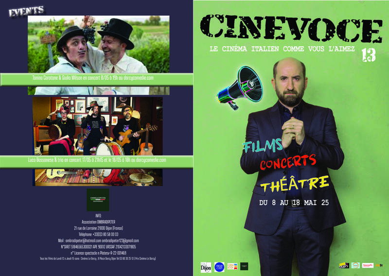 Cinevoce13 semaine du cinéma italien de Dijon