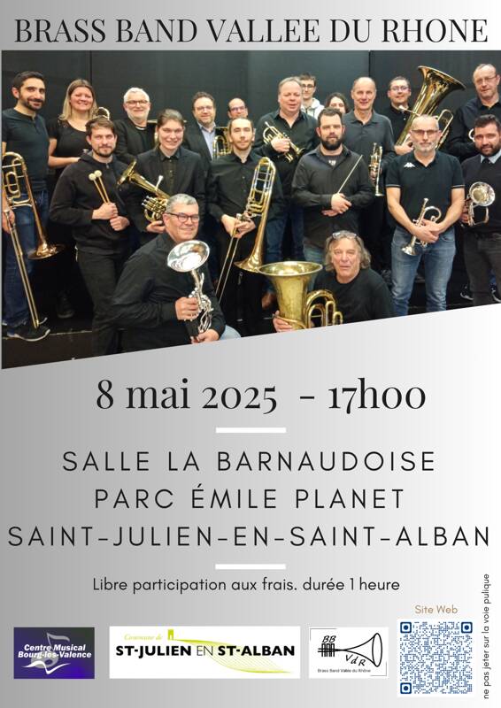 Brass Band Vallée du Rhône en concert